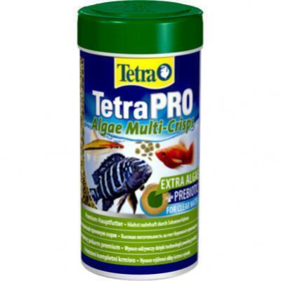 Tetra PRO Algae Multi-Crispsl (чипсы) корм для рыб с высоким содержанием спирулины 250 мл
